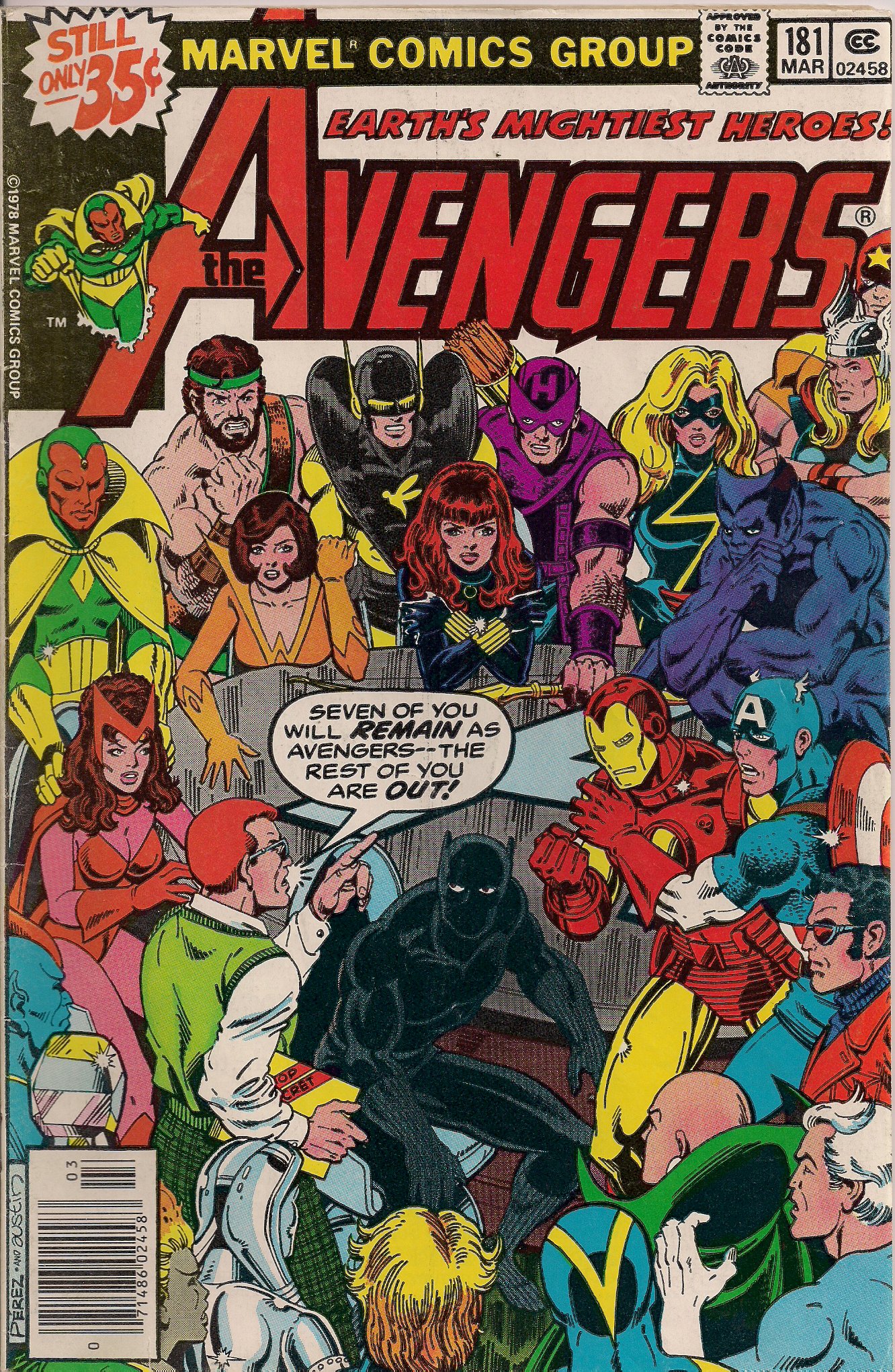 Avengers #181 (March 1978)  Bargain Comic Reviews